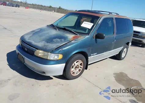 1998 Nissan Quest Gxe/Xe from USA, damaged, VIN 4N2ZN1115WD811524